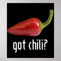 Got Chili?  $24.95 Vector Art Print