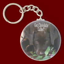 Got Chocolate Labs?  Puppy keychains