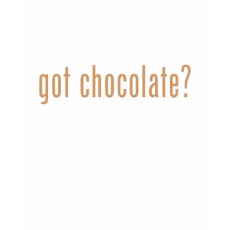 Got Chocolate? T Shirt shirt