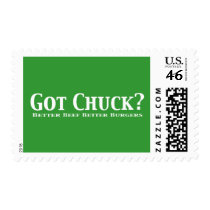 Got Chuck? Gifts Postage Stamps