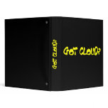 GOT CLOUD? words only 3 Ring Binder