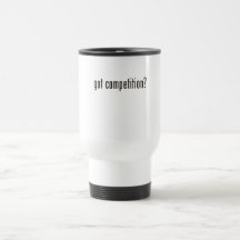 got competition? coffee mug