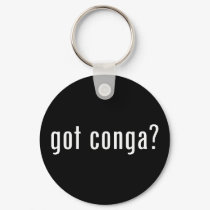 got conga? keychains