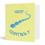 Got Control Frisbee 3 Ring Binder
