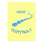 Got Control Frisbee Business Card Template