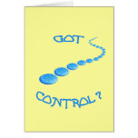 Got Control Frisbee Card
