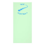 Got Control Frisbee Custom Rack Card