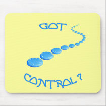 Got Control Frisbee Mousepad