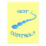 Got Control Frisbee Post Card