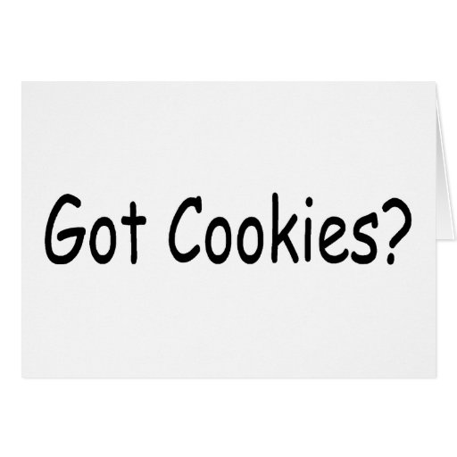 Got Cookies Card Zazzle got-cookies-card-zazzle