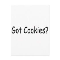 Got Cookies Postcard