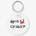 Got Crabs? keychains by CelebrationZazzle Got Crabs? keychains