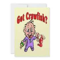 Got Crawfish Baby Custom Invite