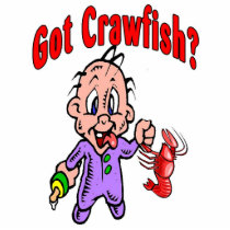 Got Crawfish Baby photo sculptures by figstreetstudio Got Crawfish Baby photo sculptures