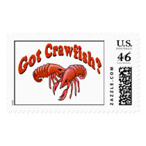 Got Crawfish postage by figstreetstudio Got Crawfish postage