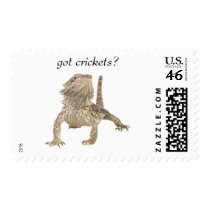 Got crickets postage stamp