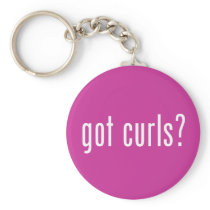 Got Curls? Key Chains