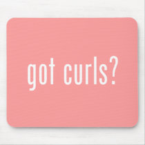 Got Curls? Mouse Pads