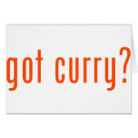 got curry? cards
