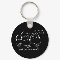 got dachshunds? #2 keychain