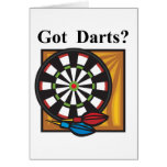 Got Darts Greeting Cards