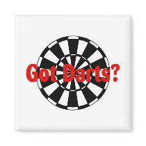 Got Darts Refrigerator Magnets