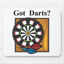 Got Darts Mousepad