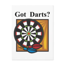 Got Darts Post Cards