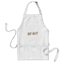 got dirt? aprons
