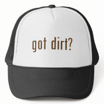 got dirt? mesh hat