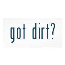 got dirt photo cards