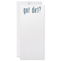 got dirt rack cards