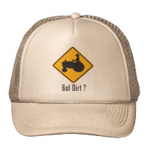 Got Dirt Tractor Gold Trucker Hat