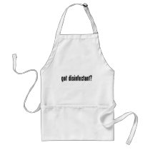 got disinfectant? apron