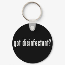 got disinfectant? keychains