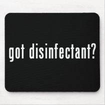 got disinfectant? mouse mats