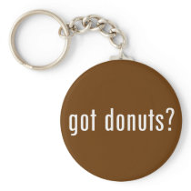 got donuts? keychain