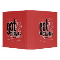Got Drama? Vinyl Binders