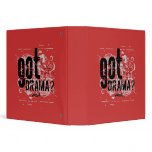 Got Drama? Vinyl Binders