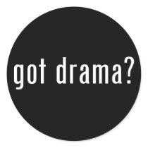 got drama? sticker