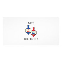 Got Dreidel? photo cards