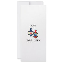 Got Dreidel? rack cards