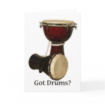 Got Drums Greeting Card