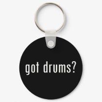 got drums? keychains