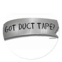 Got duct tape? stickers