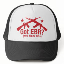 Got EBR? AR15 and AK47 Trucker Hats