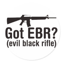 Got EBR? Basic AR15 Stickers