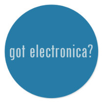 got electronica? stickers by gottees got electronica? stickers