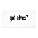 got elves? photo cards