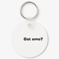 Got emo? keychains